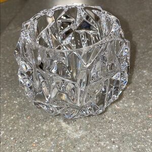 Tiffany & Co Rock Cut Votive Candle Holder/NWOT
